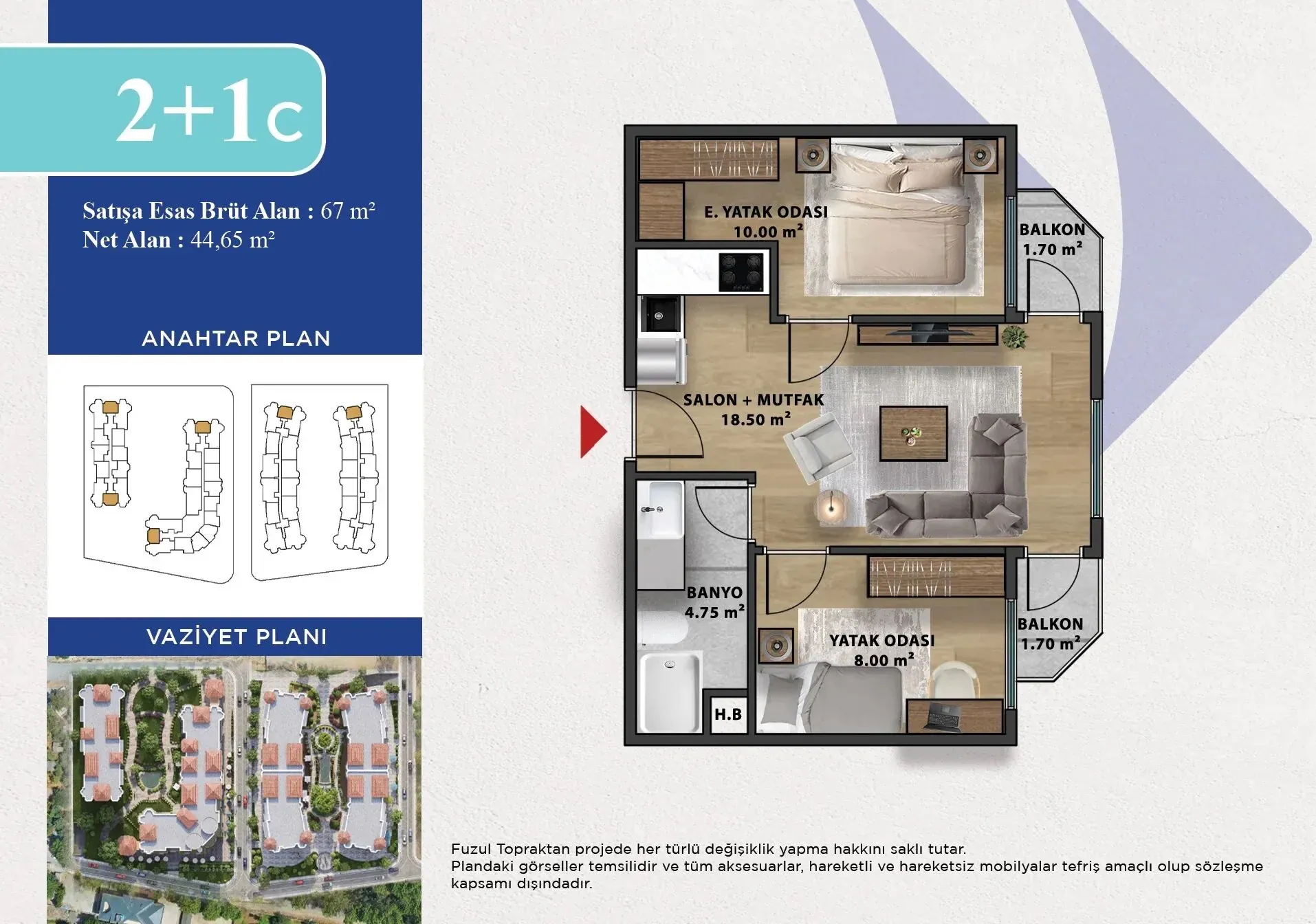FUZUL TOPRAKTAN YENİ ESENLER: floor plan 1