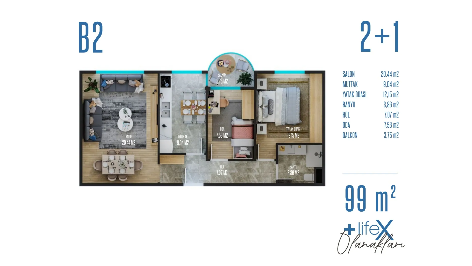 SİLTAŞ CORNER: floor plan 1