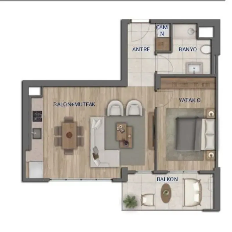 SUR YAPI CEVHER: floor plan 1